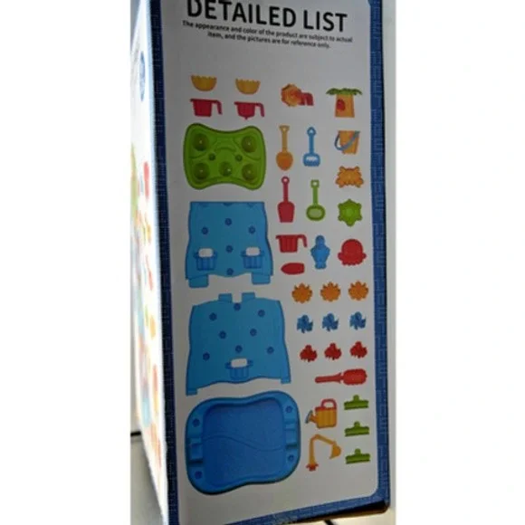 Kids Waterfall Water Table Activity Set – Ages 3+‎ – 43-Piece Playset with Tools - Picture 2 of 3